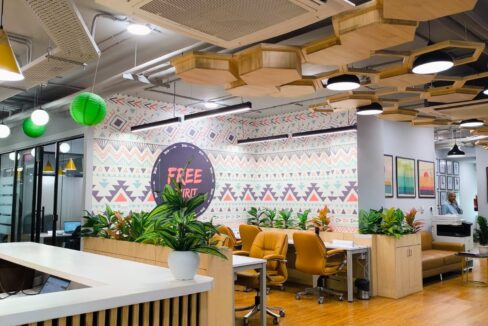 Modern coworking space for rent in Connaught Place, New Delhi